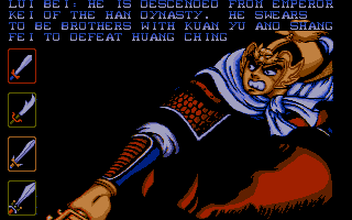 Dynasty Wars atari screenshot
