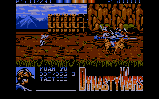 Dynasty Wars atari screenshot