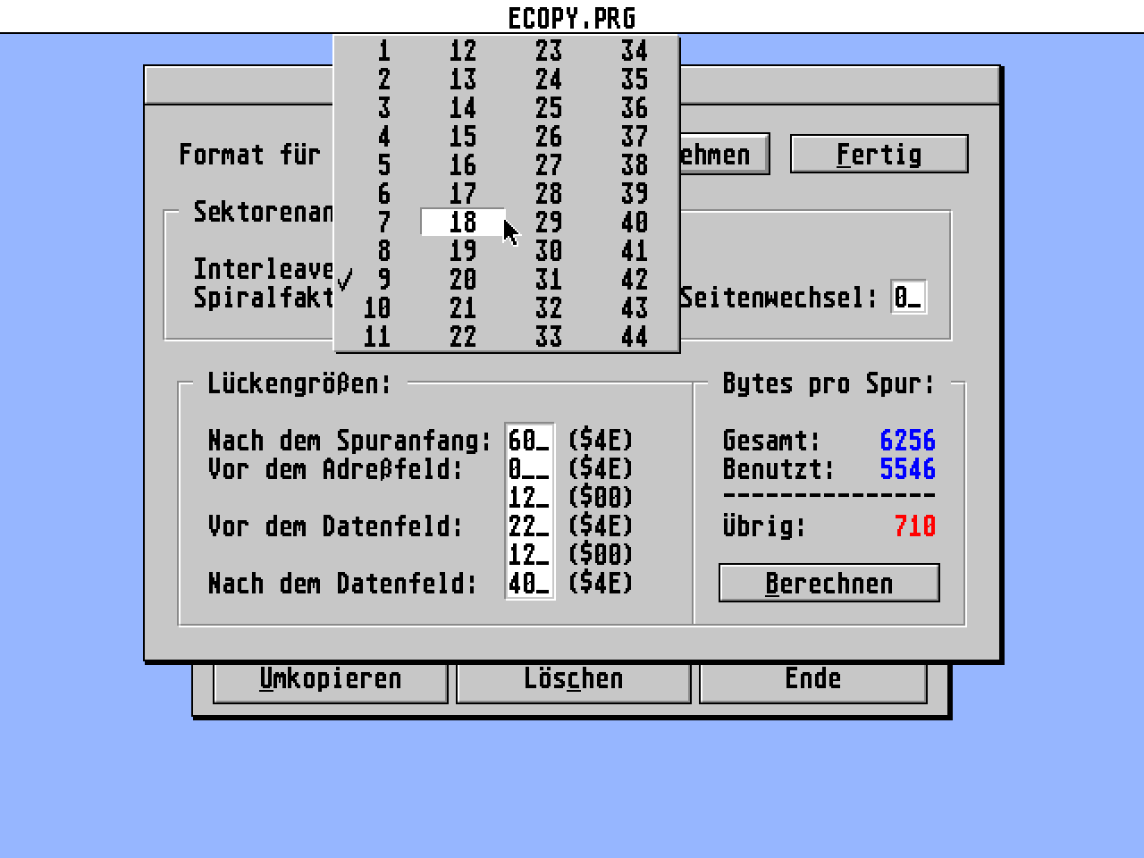 E-Copy atari screenshot