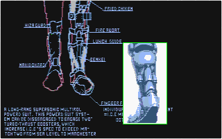 Eswat atari screenshot
