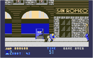 Eswat atari screenshot