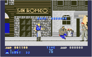 Eswat atari screenshot