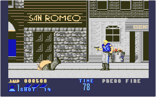 Eswat atari screenshot