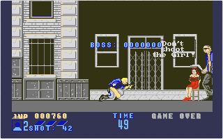Eswat atari screenshot