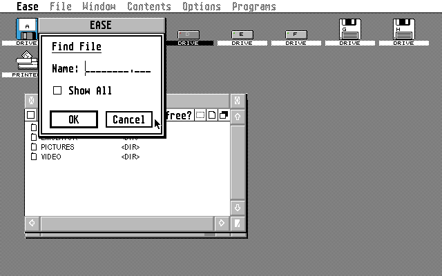 Ease atari screenshot