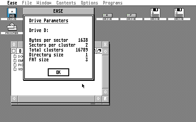 Ease atari screenshot