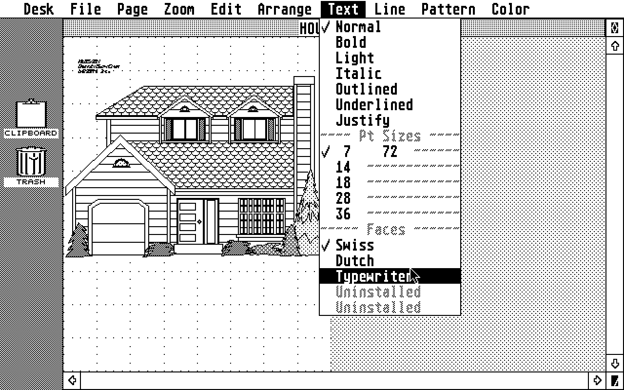 Easy Draw atari screenshot