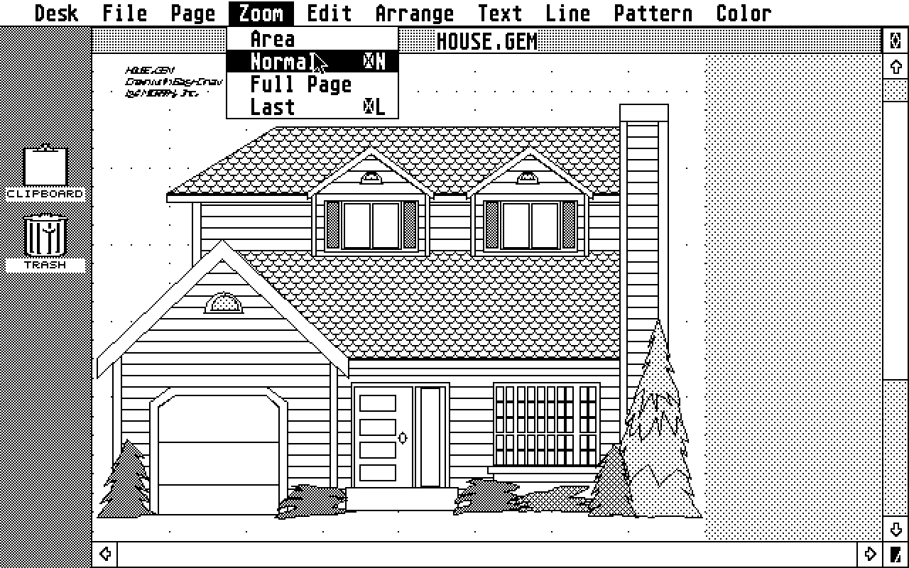 Easy Draw atari screenshot