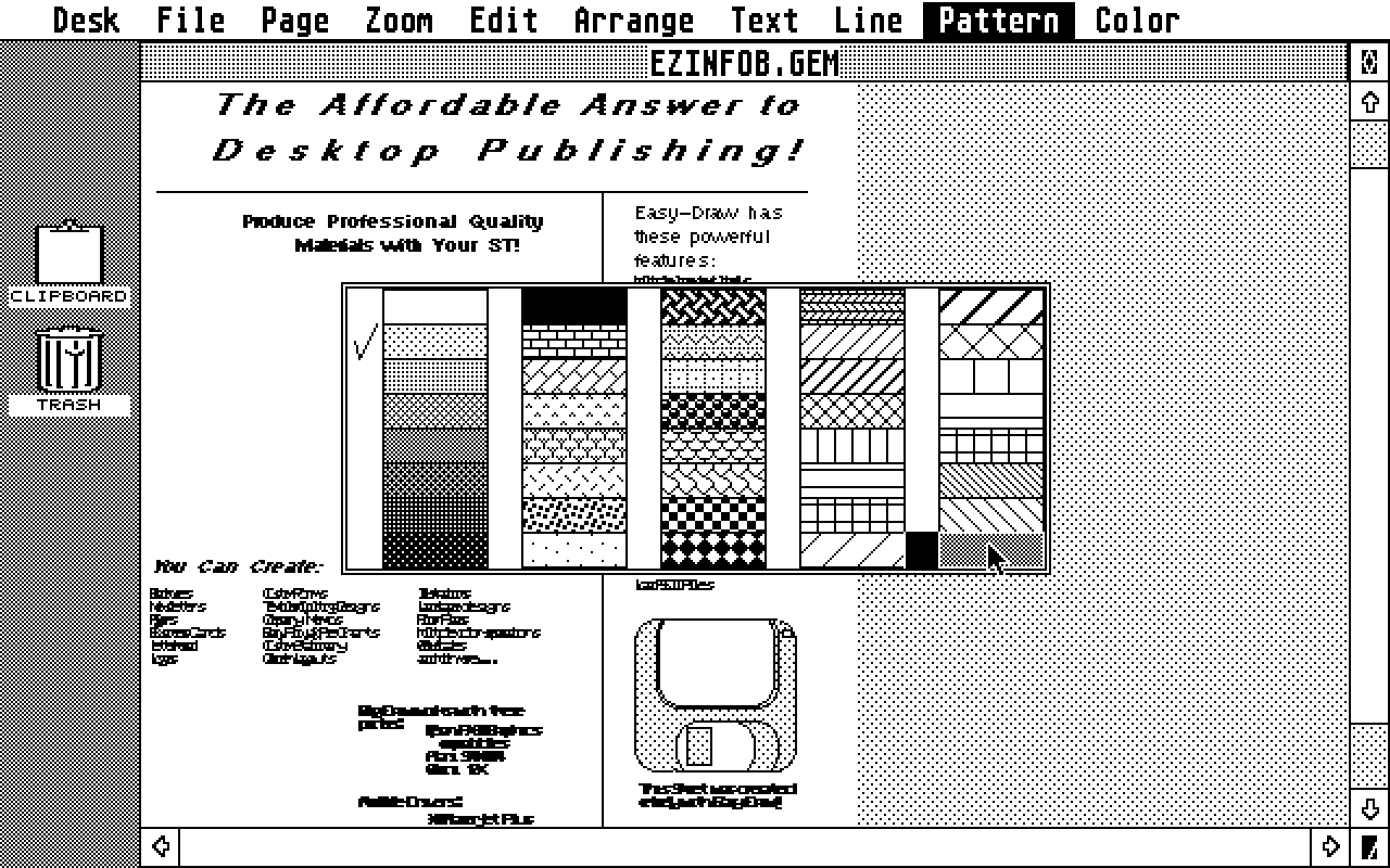 Easy Draw atari screenshot