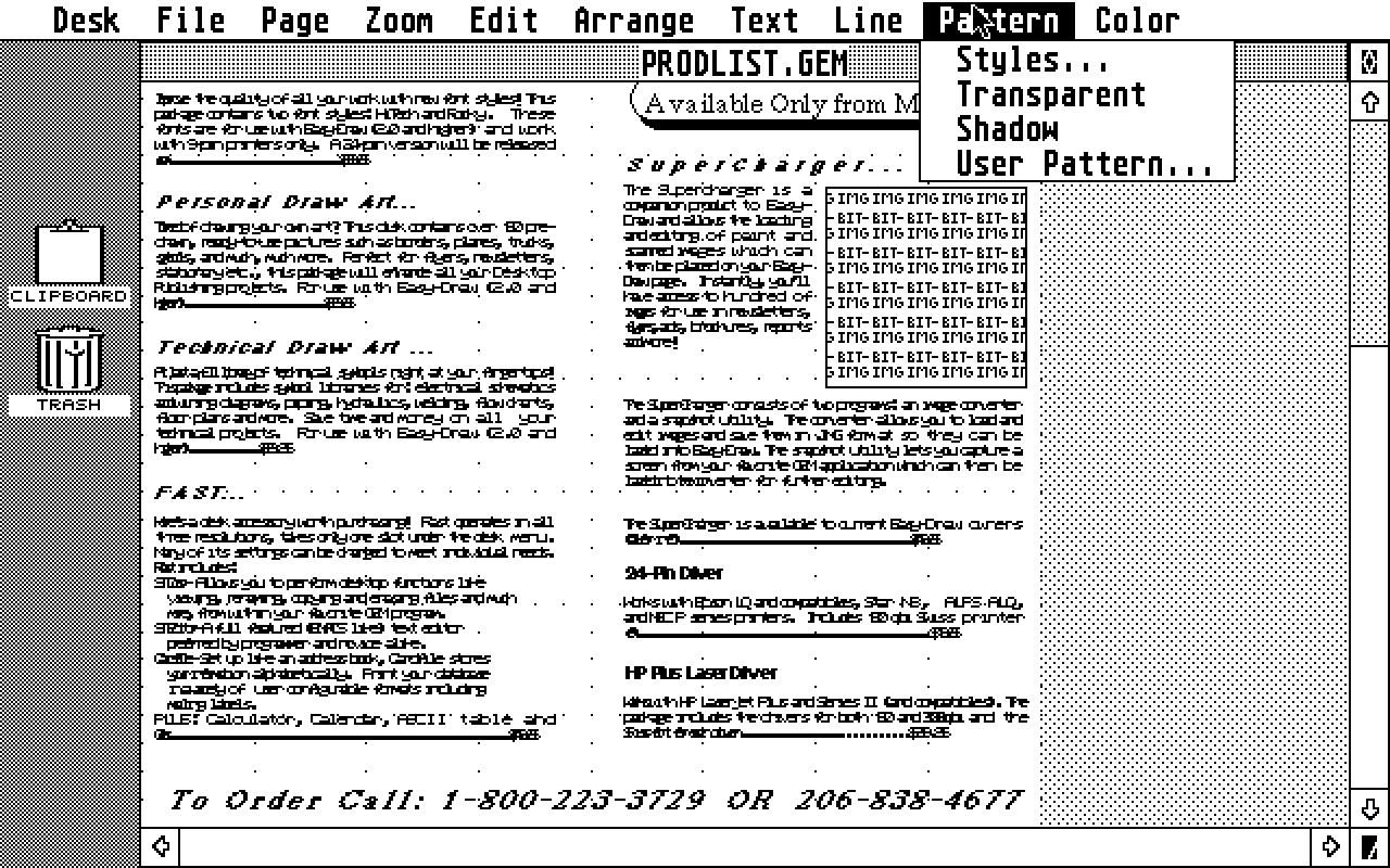Easy Draw atari screenshot