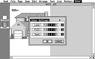 Easy Draw atari screenshot