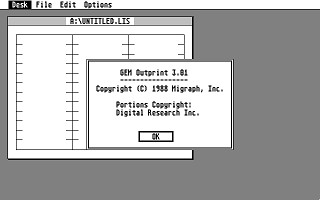 Easy Draw atari screenshot