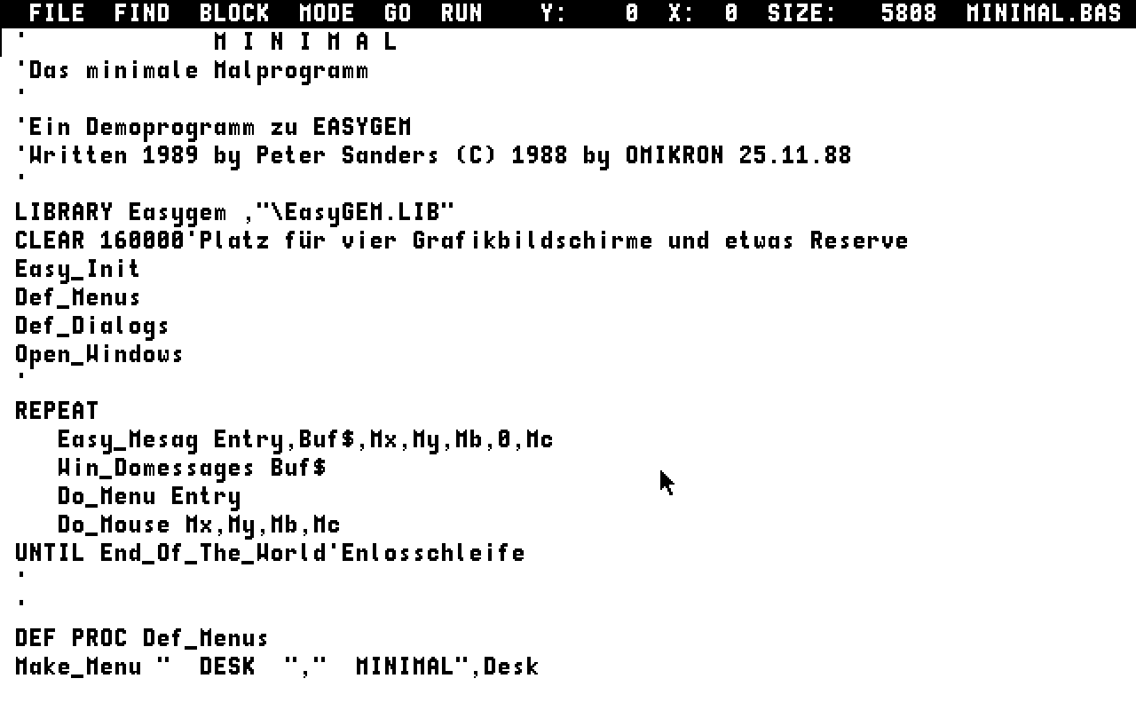 EasyGEM Library — screenshot 1