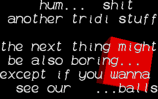 Eat my Bollocks atari screenshot
