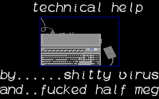 Eat my Bollocks atari screenshot