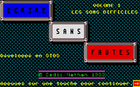 Écrire sans Fautes - Volume 1 - les Sons Difficiles — screenshot 1