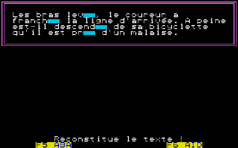 Écrire sans Fautes - Volume 2 - Noms, Adjectifs et Verbes atari screenshot