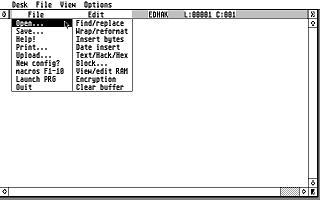Edhak atari screenshot