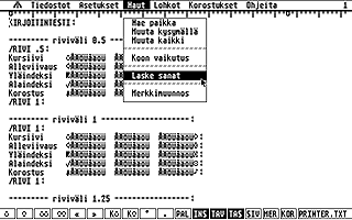 Edito atari screenshot