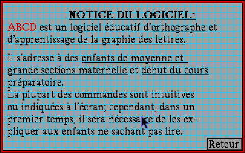 Éduc - Maternelle 1 atari screenshot