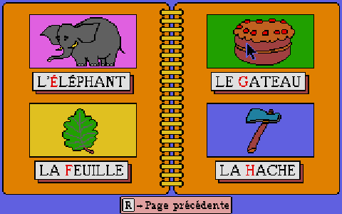 Éduc - Maternelle 1 atari screenshot