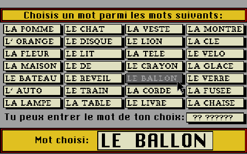 Éduc - Maternelle 2 atari screenshot