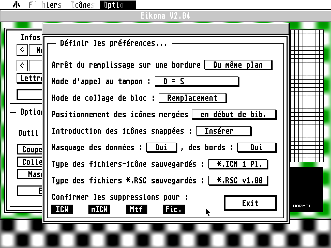 Eikona atari screenshot