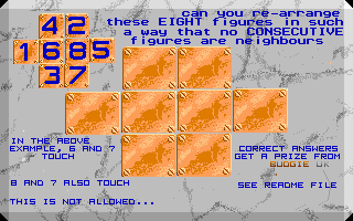 Einstein 3 atari screenshot