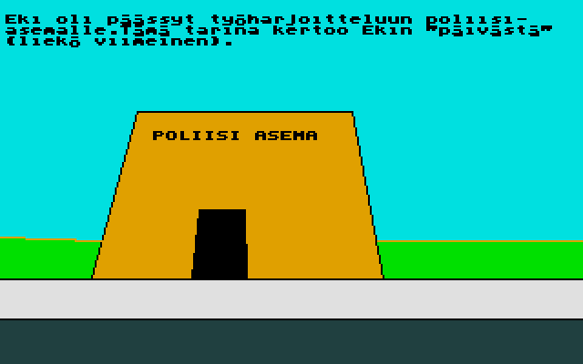 Eki Poliisina atari screenshot