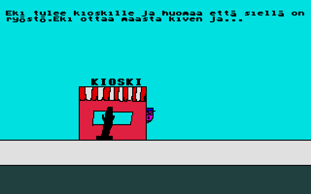 Eki Poliisina atari screenshot