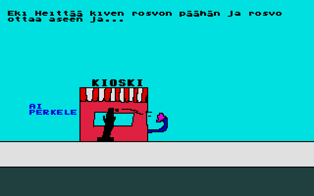 Eki Poliisina atari screenshot