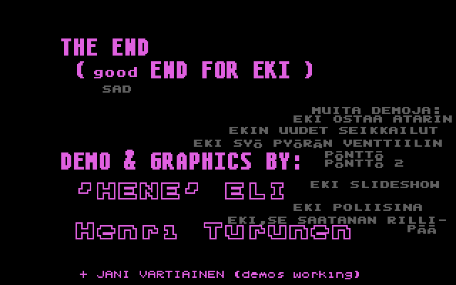 Eki Poliisina atari screenshot