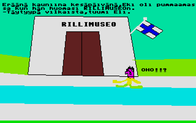 Eki, Se Saatanan Rillipää atari screenshot