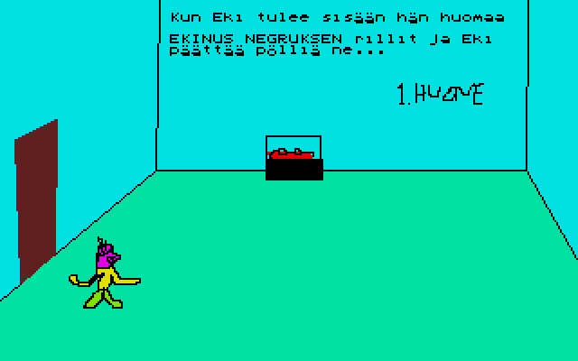 Eki, Se Saatanan Rillipää atari screenshot