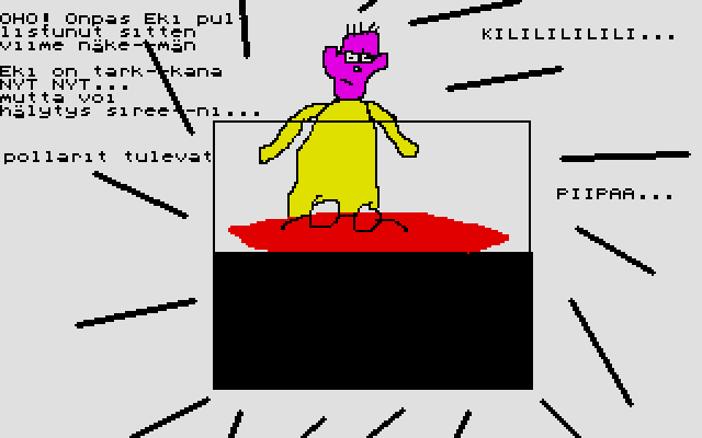 Eki, Se Saatanan Rillipää atari screenshot