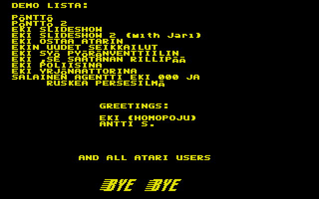 Eki Slideshow 2 atari screenshot