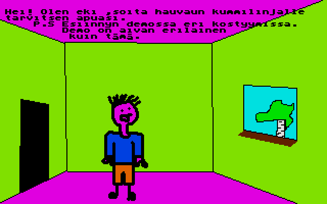 Eki Syö Pyöränventtiilin? atari screenshot