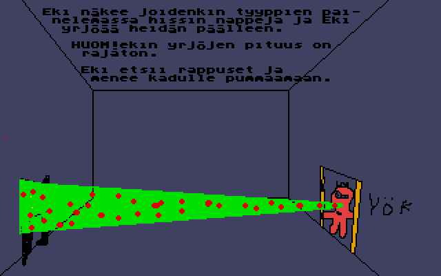 Eki Yrjönaattorina atari screenshot