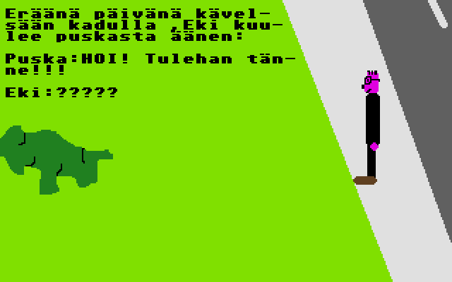 Ekillä Tyttöystävä??? atari screenshot