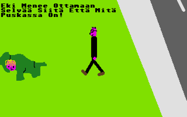 Ekillä Tyttöystävä??? atari screenshot