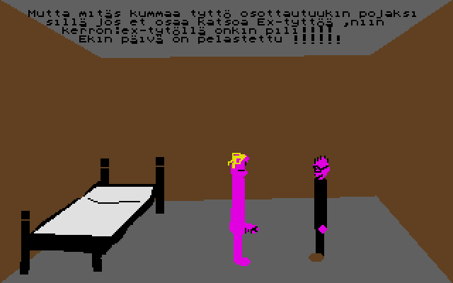 Ekillä Tyttöystävä??? atari screenshot