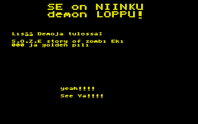 Ekillä Tyttöystävä??? atari screenshot