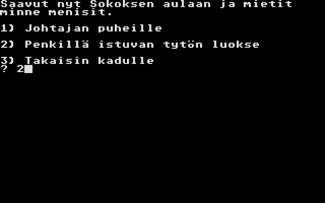 Ekin Seikkailut atari screenshot