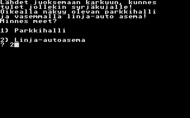 Ekin Seikkailut atari screenshot