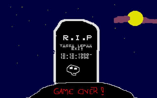 Ekin Seikkailut atari screenshot