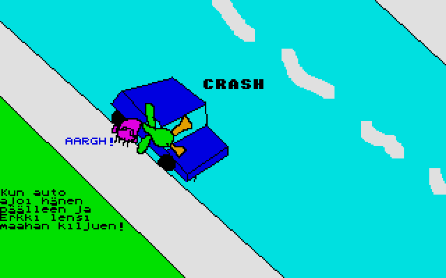 Ekin Uudet Seikkailut atari screenshot