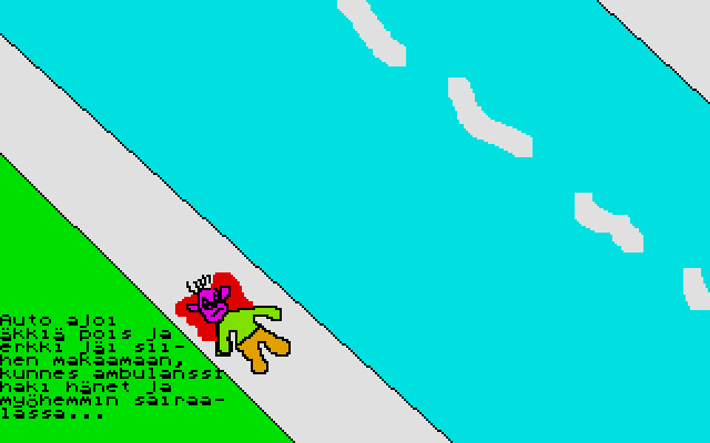 Ekin Uudet Seikkailut atari screenshot