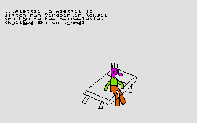 Ekin Uudet Seikkailut atari screenshot
