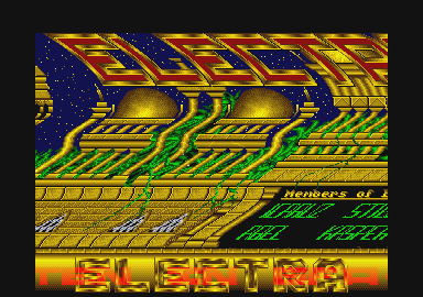 Electra Demo atari screenshot