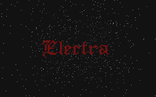 Electra Demo atari screenshot